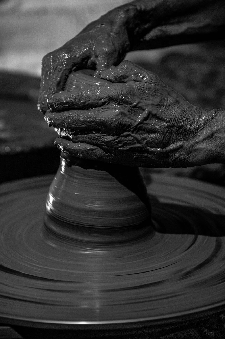 Clay pottery workshop in Oaxaca